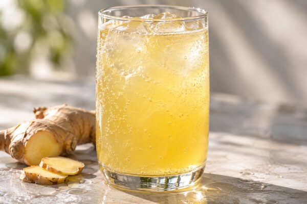 Ananas-Ingwer-Schorle