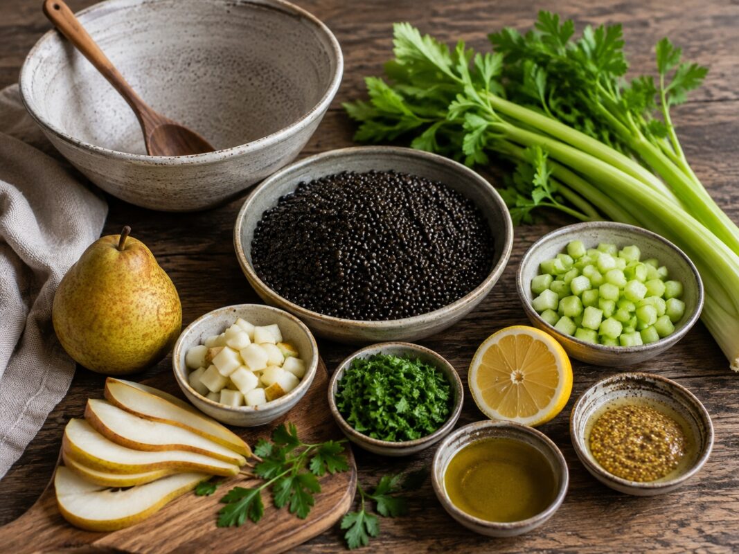 Zutaten- oder Vorbereitungsansicht zum Rezept.