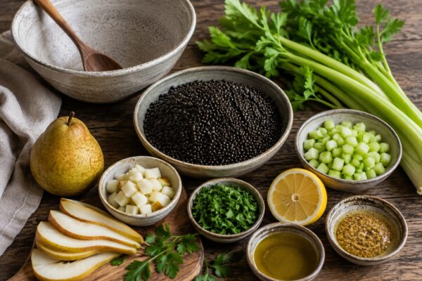Zutaten- oder Vorbereitungsansicht zum Rezept.