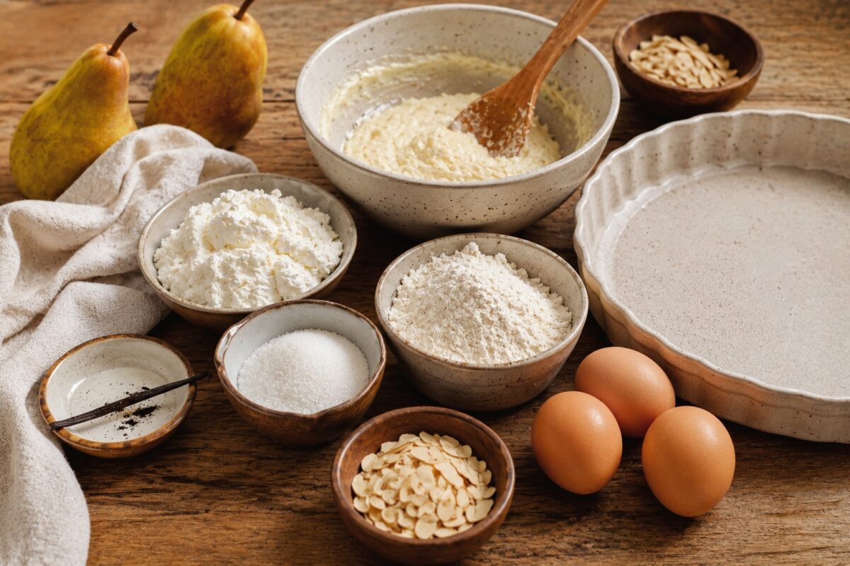 Zutaten- oder Vorbereitungsansicht zum Rezept.