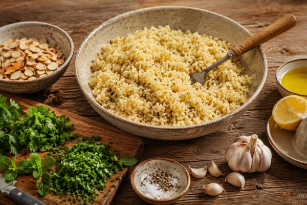 Zutaten- oder Vorbereitungsansicht zum Rezept.
