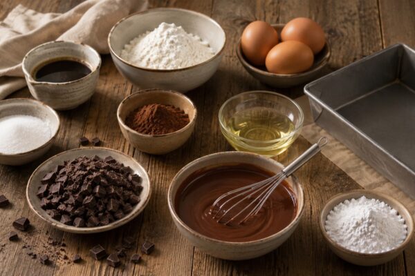 Zutaten- oder Vorbereitungsansicht zum Rezept.