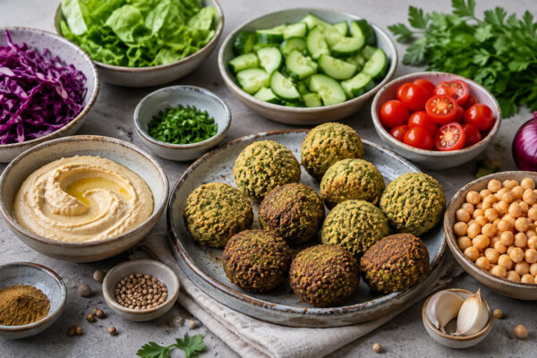 Zutaten- oder Vorbereitungsansicht zum Rezept.