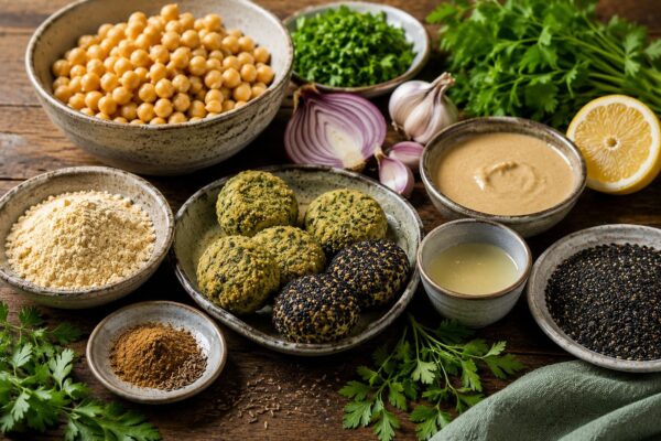 Zutaten- oder Vorbereitungsansicht zum Rezept.