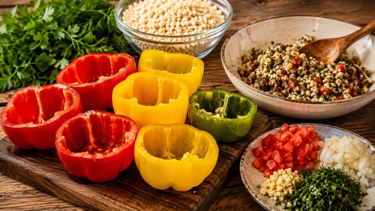 Zutaten- oder Vorbereitungsansicht zum Rezept.