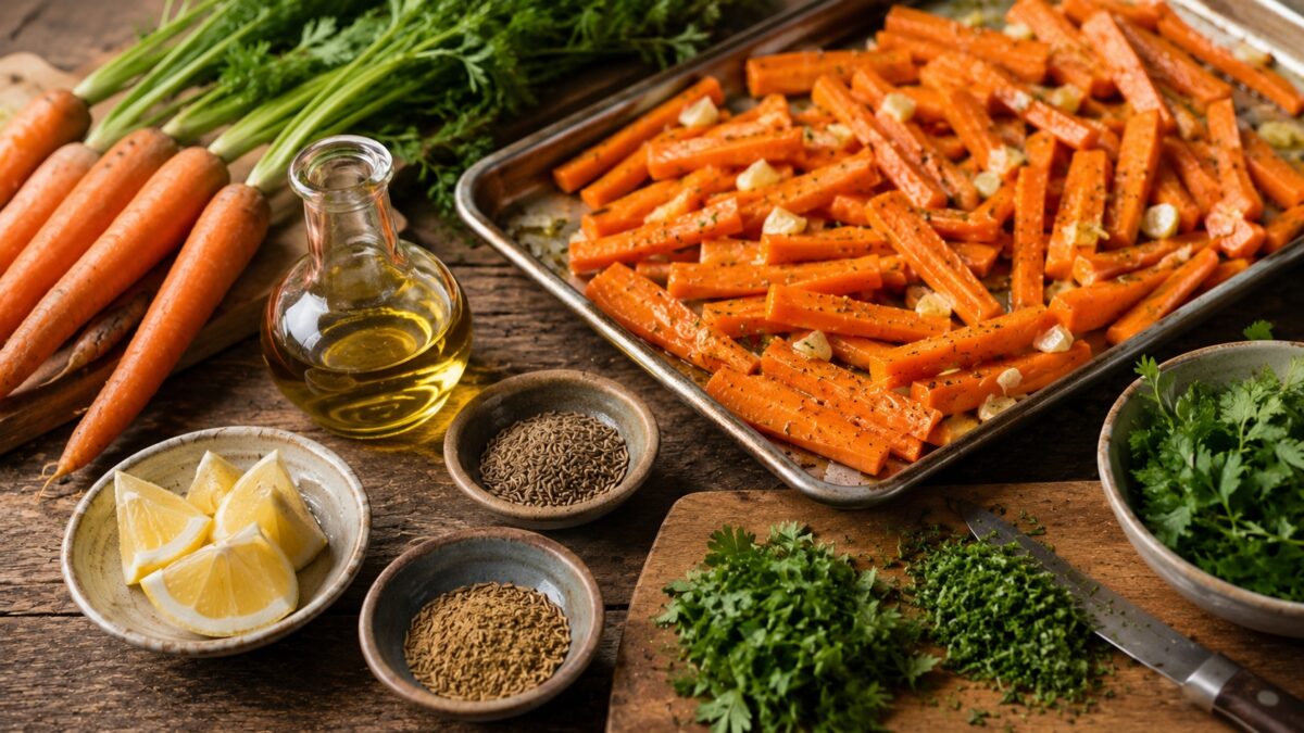 Zutaten- oder Vorbereitungsansicht zum Rezept.