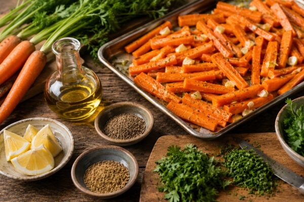 Zutaten- oder Vorbereitungsansicht zum Rezept.