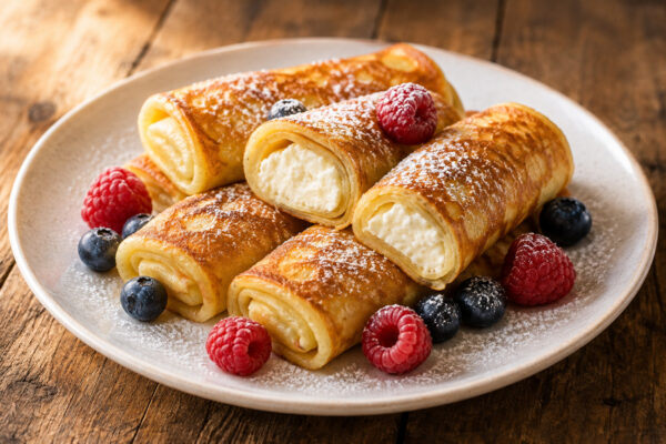 Käse-Blintzes