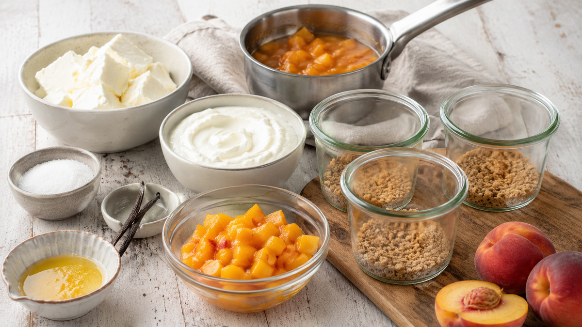 Zutaten- oder Vorbereitungsansicht zum Rezept.