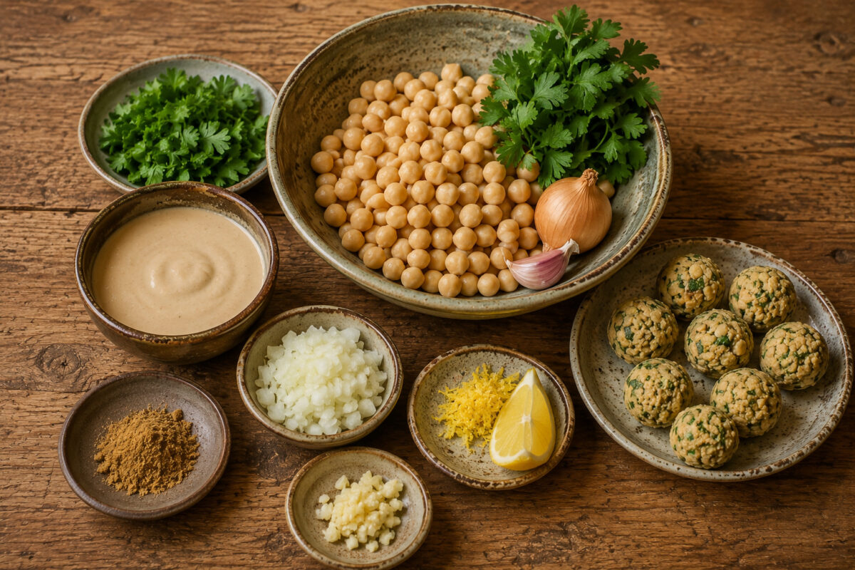 Zutaten- oder Vorbereitungsansicht zum Rezept.
