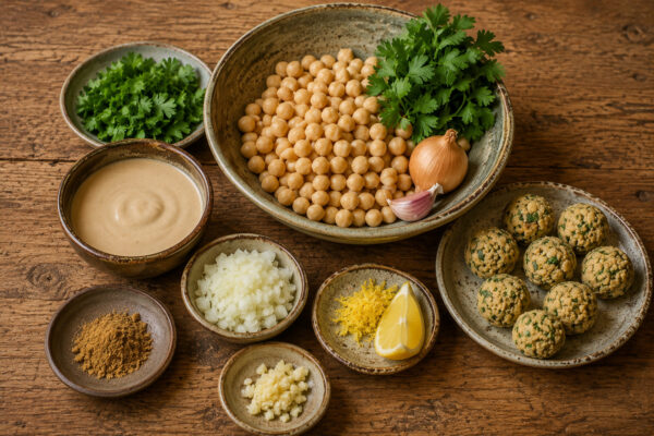 Zutaten- oder Vorbereitungsansicht zum Rezept.