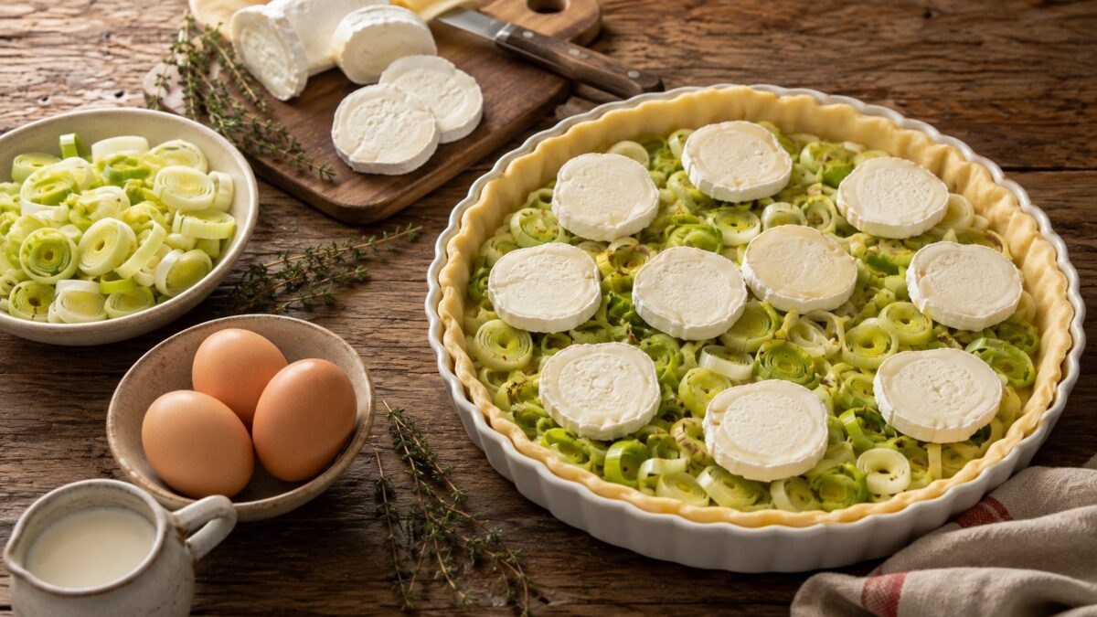 Zutaten- oder Vorbereitungsansicht zum Rezept.