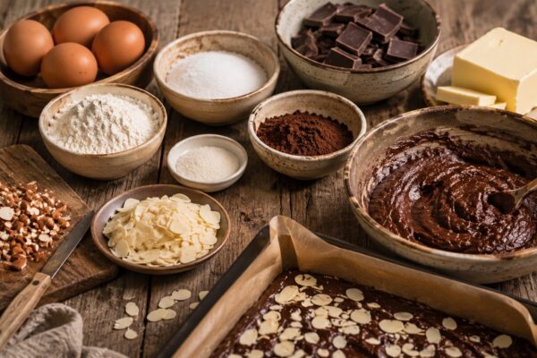 Zutaten- oder Vorbereitungsansicht zum Rezept.