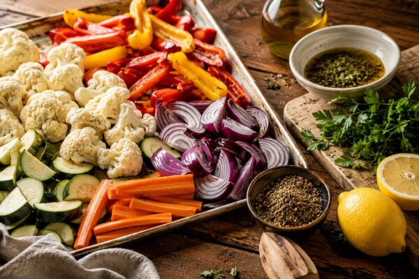 Zutaten- oder Vorbereitungsansicht zum Rezept.