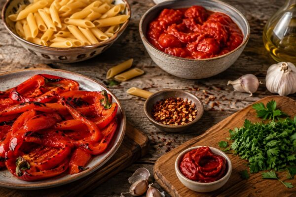 Zutaten- oder Vorbereitungsansicht zum Rezept.
