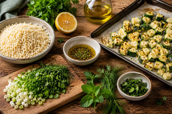 Zutaten- oder Vorbereitungsansicht zum Rezept.