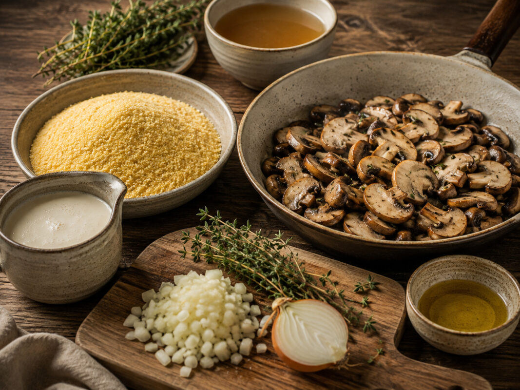 Zutaten- oder Vorbereitungsansicht zum Rezept.