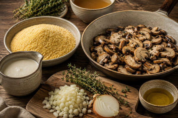 Zutaten- oder Vorbereitungsansicht zum Rezept.