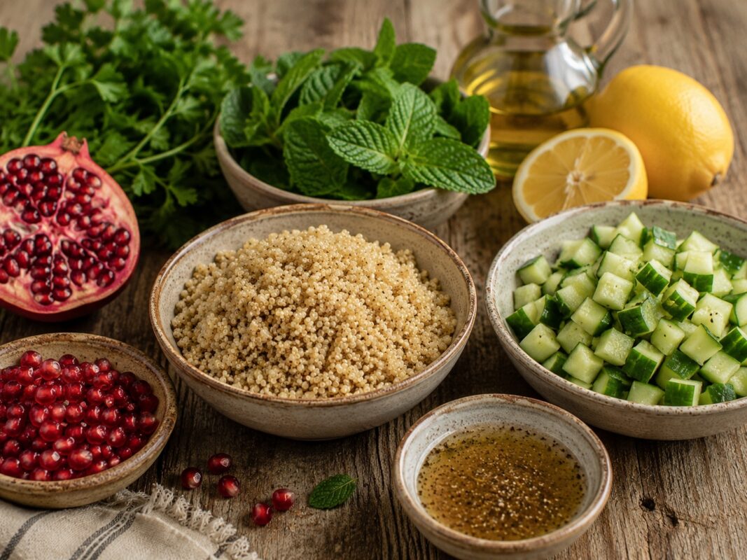 Zutaten- oder Vorbereitungsansicht zum Rezept.