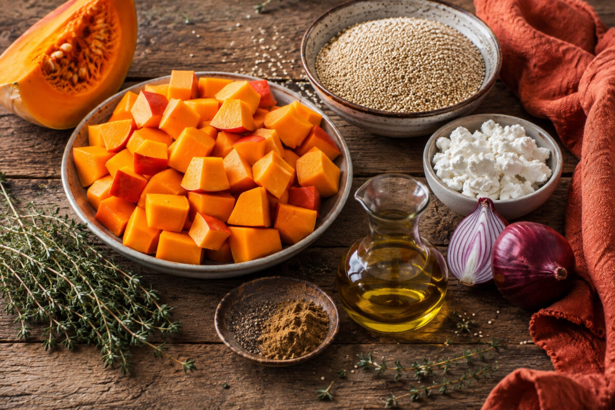 Zutaten- oder Vorbereitungsansicht zum Rezept.