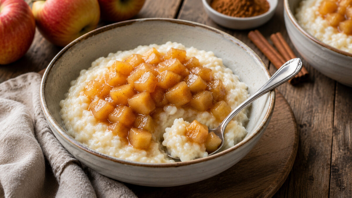 Alternative Anrichtung oder Servierszene.