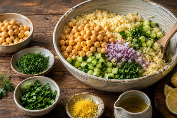Zutaten- oder Vorbereitungsansicht zum Rezept.
